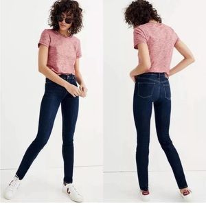 Madewell 9" Dark Wash High-Rise Skinny Jeans Size 27
